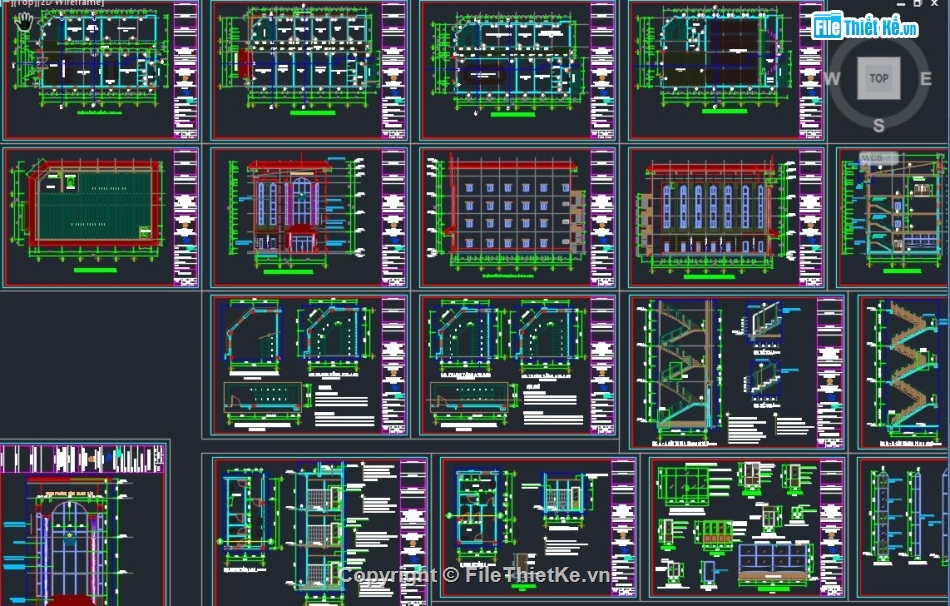 ủy ban,CAD ủy ban phường,hồ sơ ủy ban phường 4 tầng,CAD uỷ ban 4 tầng 13.8x22.7m,bản vẽ ủy ban nhân dân 4 tầng